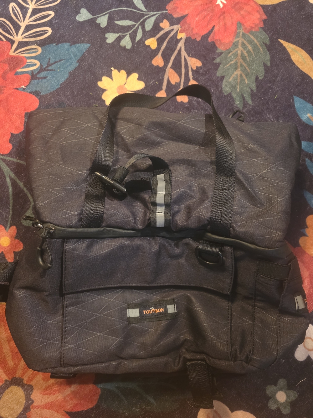 Tourbon Nylon Insulated Bike Trunk Cooler Bag